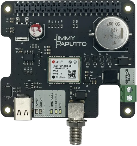 L1/L5 GNSS RTK HAT for Raspberry Pi